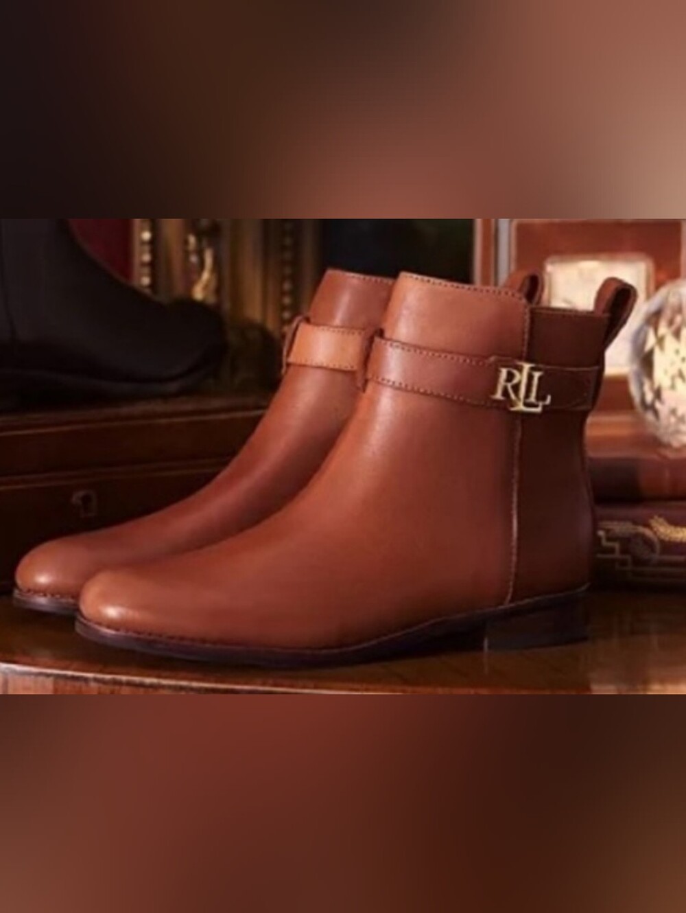 Ralph Lauren-"Briele" Bootie -8.5.